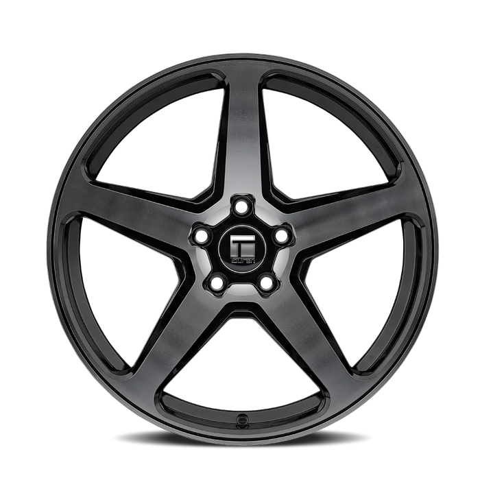 Touren TF96 Gloss Black Machined Wheel 3