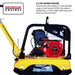 Tomahawk 6.5 HP Honda Reverse Hydraulic Plate Compactor for Soil, Aggregate, Cohesive Compaction - Dimensions