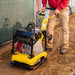Tomahawk 6.5 HP Honda Reverse Hydraulic Plate Compactor for Soil, Aggregate, Cohesive Compaction - Side View
