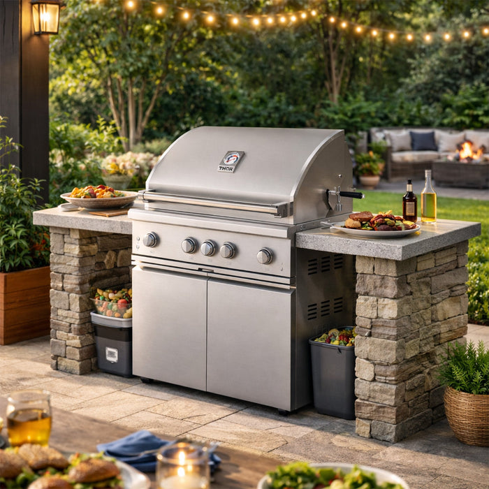 Thor Kitchen 36-Inch Built-In Gas Grill (TPG3601-G) – lifestyle