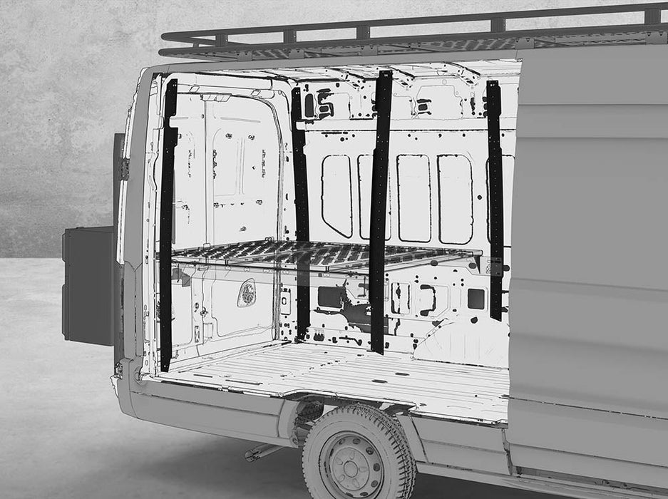 Flatline Van Co. 2015-2026 Ford Transit Van Bed Brackets – image 5 of 6