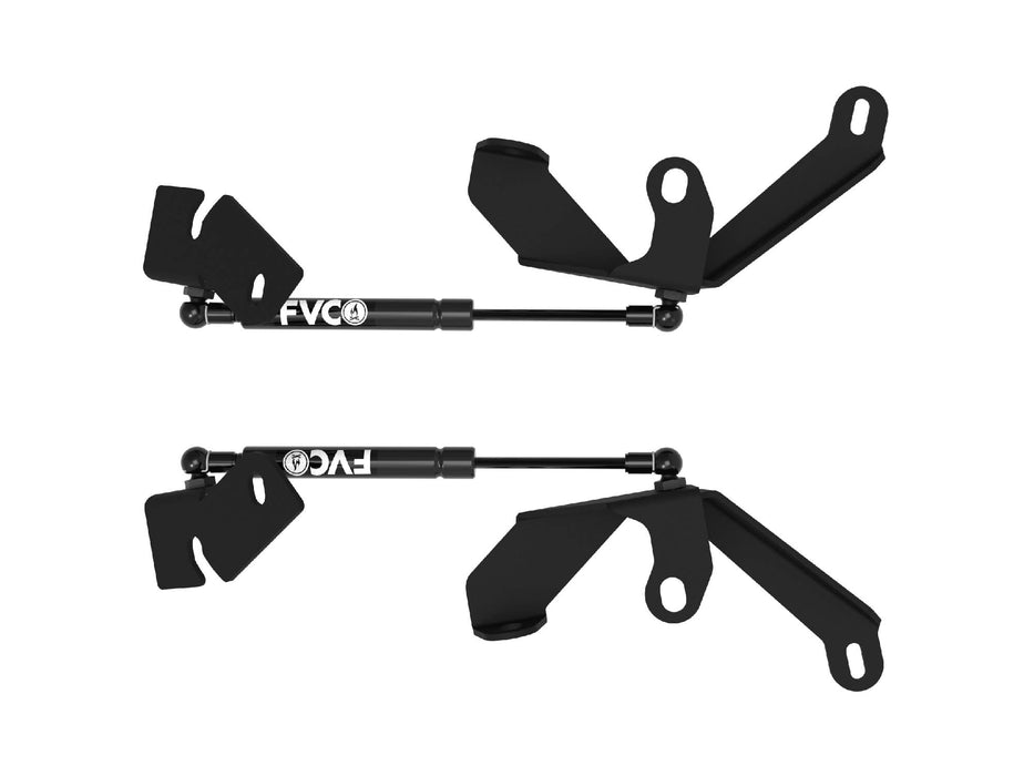 Flatline Van Co. 2020-2026 Ford Transit Van Hood Strut Kit – image 6 of 6