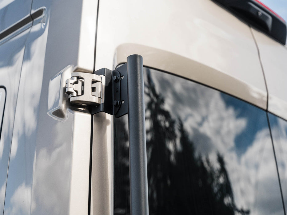 Flatline Van Co. 2015-2026 Ford Transit Rear Tire Carrier – detail view, image 8 of 12