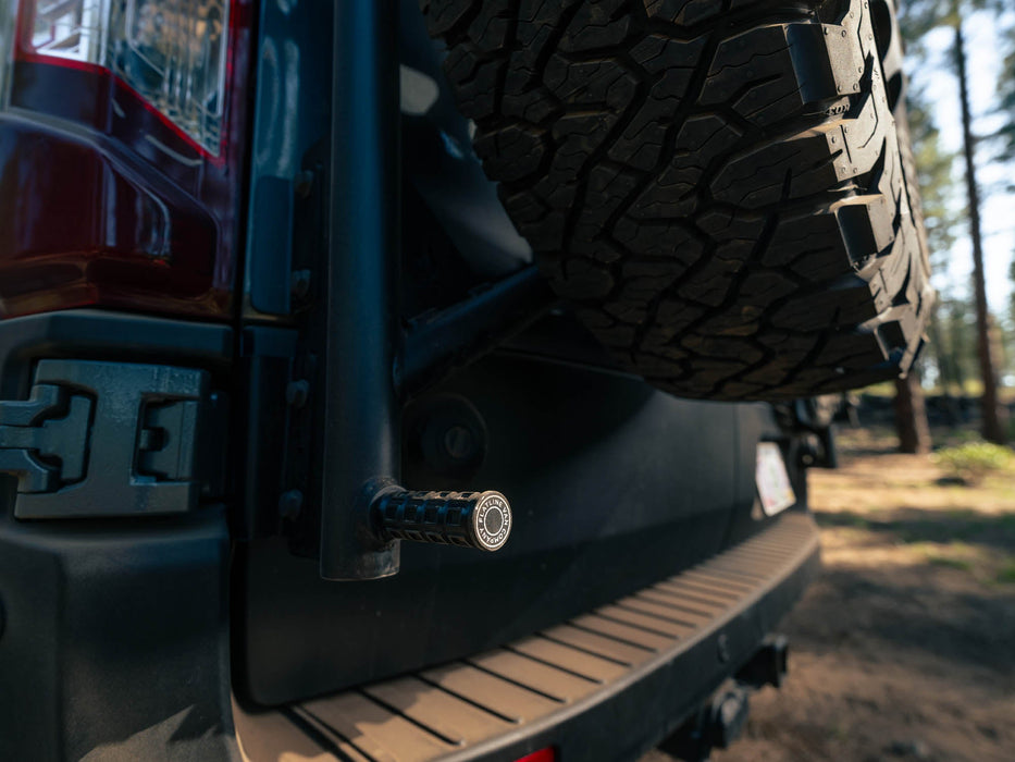 Flatline Van Co. 2015-2026 Ford Transit Van Rear Ladder + Tire Carrier – image 7 of 15