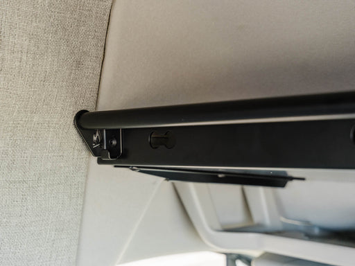 Flatline Van Co. 2015-2025 Ford Transit Van Headliner Shelf Curtain Rod – detail view, image 2 of 5