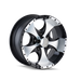 Ion Trailer 136 Gloss Black Machined Wheel 3