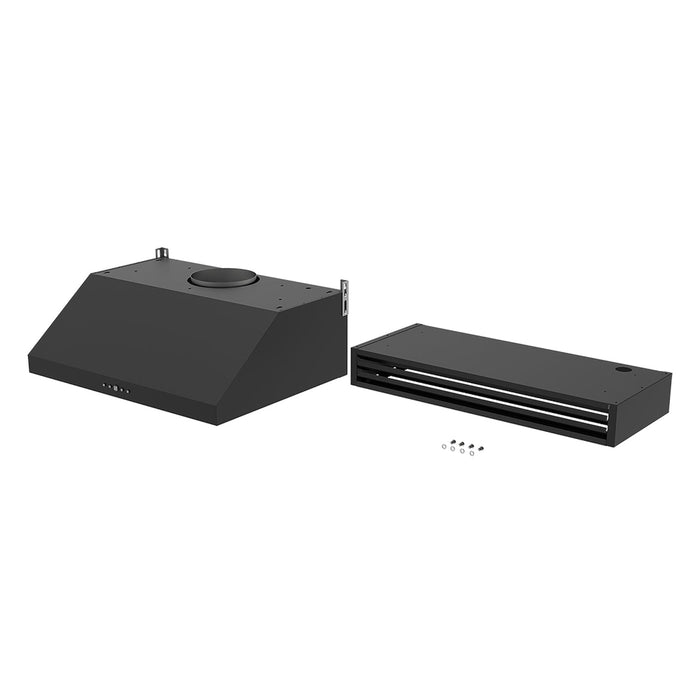 Thor Kitchen TRC3048B Recirculating Kit (TRC3048B) – installation drawing, with bracket (M5x10 screw and plain washer)