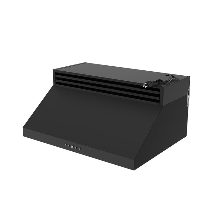 Thor Kitchen TRC3048B Recirculating Kit (TRC3048B) – installation drawing, with bracket