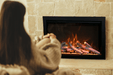 26" Fireplace Accessorie TRD-26-LUMINA - side view