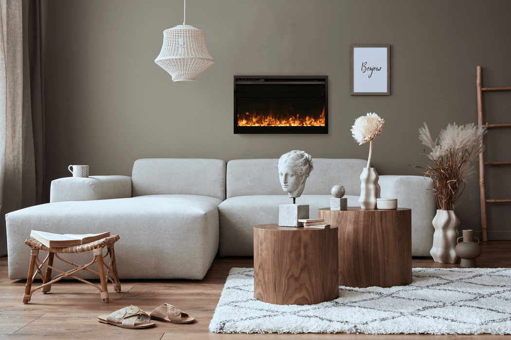 26" Electric Fireplace TRD-26-XS - front view