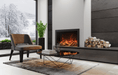 30" Electric Fireplace TRD-30-BESPOKE - specifications diagram