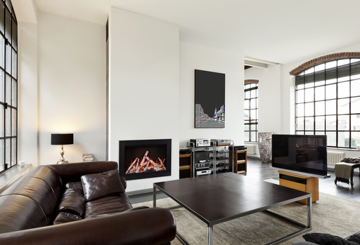 30" Electric Fireplace TRD-30-BESPOKE - angle view