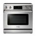 Thor Kitchen 36" Electric Range with 6.0 Cu. Ft. Self-Cleaning Oven, Air Fryer, and Tilt Panel in Stainless Steel (TRE3601) Thor Kitchen