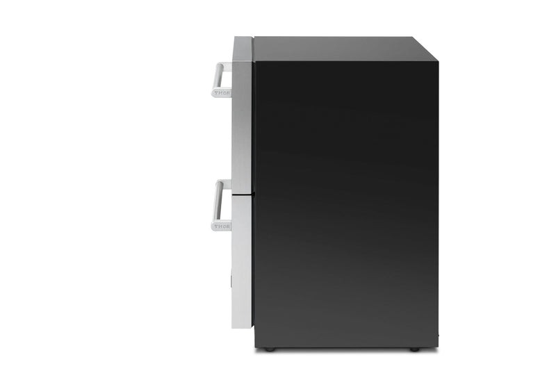 Thor Kitchen 24-Inch 5.4 cu. ft. Built-in Indoor/Outdoor Undercounter Double Drawer Refrigerator in Stainless Steel (TRF24U)