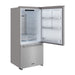Thor Kitchen 30-Inch Bottom Freezer Refrigerator (TRF3017BF) – front left side open