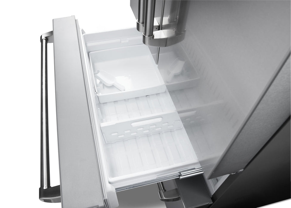 Thor Kitchen 36-Inch 22.5 cu. ft Freestanding French Door Refrigerator with Ice Maker in Stainless Steel (TRF3602) Thor Kitchen