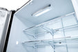 Thor Kitchen 36-Inch 22.5 cu. ft Freestanding French Door Refrigerator with Ice Maker in Stainless Steel (TRF3602) Thor Kitchen
