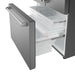 Thor Kitchen 36-Inch Counter-Depth French Door Refrigerator (TRF3603FD) – close-up hardware