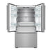 Thor Kitchen 36-Inch Counter-Depth French Door Refrigerator (TRF3603FD) – front door open