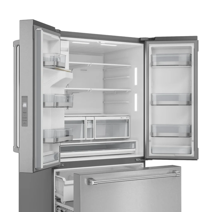 Thor Kitchen 36-Inch French Door Refrigerator (TRF3628FFD) – door bins