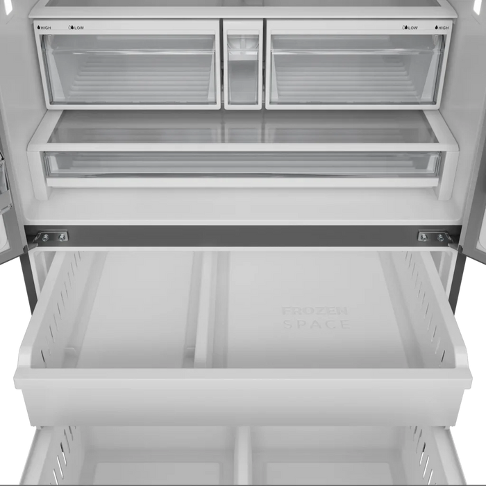 Thor Kitchen 36-Inch French Door Refrigerator (TRF3628FFD) – ice maker