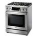 Thor Kitchen 30" Gas Range with 4.55 Cu. Ft. Self-Cleaning Oven and Tilt Panel in Stainless Steel (TRG3001) Thor Kitchen