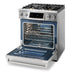 Thor Kitchen 30" Gas Range with 4.55 Cu. Ft. Self-Cleaning Oven and Tilt Panel in Stainless Steel (TRG3001) Thor Kitchen