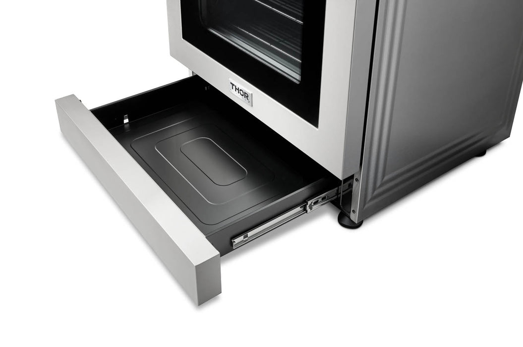 Thor Kitchen 30" Gas Range with 4.55 Cu. Ft. Self-Cleaning Oven and Tilt Panel in Stainless Steel (TRG3001) Thor Kitchen