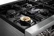 Thor Kitchen 36" Gas Range with 6.0 Cu. Ft. Self-Cleaning Oven, Air Fryer, Tilt Panel in Stainless Steel (TRG3601) Thor Kitchen