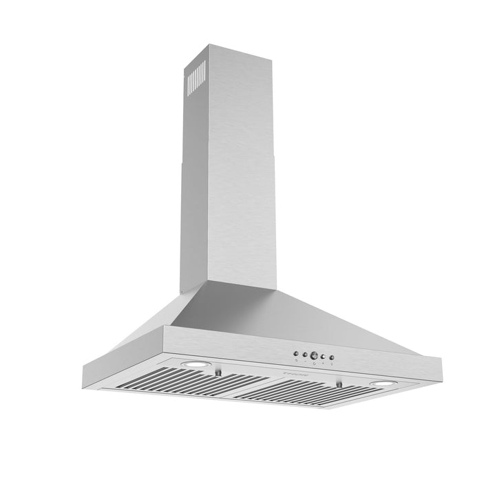 Thor Kitchen 30-Inch Wall Mount Range Hood (TRH3035) – left