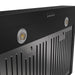 Thor Kitchen 30-Inch Black Pyramid Range Hood (TRH30PB) – light