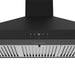 Thor Kitchen 36-Inch Black Wall Mount Range Hood (TRH3635B) – control logo