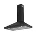 Thor Kitchen 36-Inch Black Wall Mount Range Hood (TRH3635B) – right side