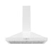Thor Kitchen 36-Inch White Wall Mount Range Hood (TRH3635W) – front