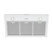 Thor Kitchen 36-Inch White Wall Mount Range Hood (TRH3635W) – lighting effect