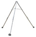 Vestil TRI-AA Aluminum Adjustable Height Tripod Stand 115-5/8 in. x 115-5/8 in. x 111-5/8 in. 1,000 lb. Capacity Silver