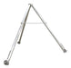 Vestil TRI-AF Aluminum Fixed Tripod Stand 114-1/8 in. x 114-1/8 in. x 112 in. 1,000 lb. Capacity Silver