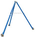 Vestil TRI-SF Steel Fixed Tripod Stand 106-3/4 in. x 106-3/4 in. x 115-1/8 in. 2,000 lb. Capacity Blue