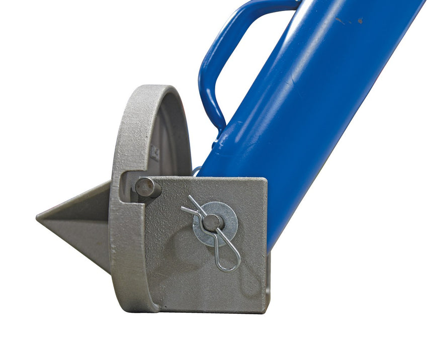 Vestil TRI-SF steel fixed tripod stand - view 3