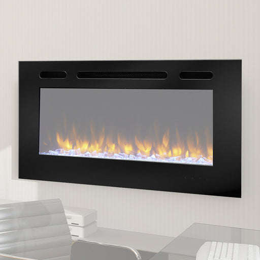 SimpliFire 40" Trim Kit for Semi-Recessed Installation