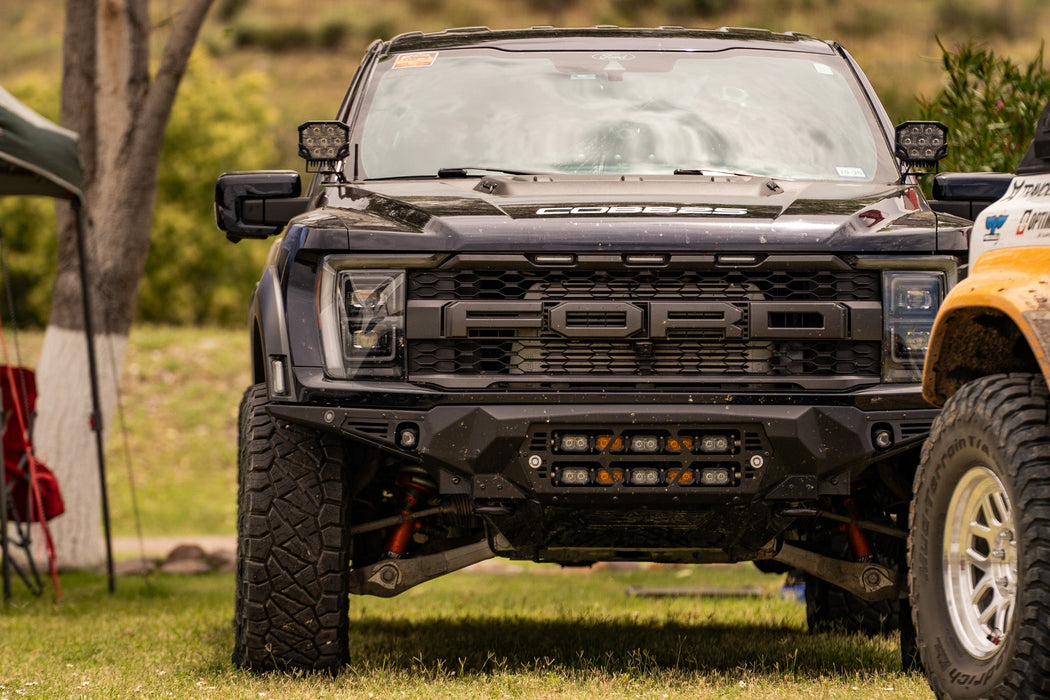 Addictive Desert Designs 2021-2026 Ford F-150 Raptor/Raptor R Bomber Front Bumper (20-Inch Lights) – image 10 of 16