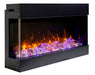 50" Electric Fireplace 50-TRV-SLIM-LUMINA - back view