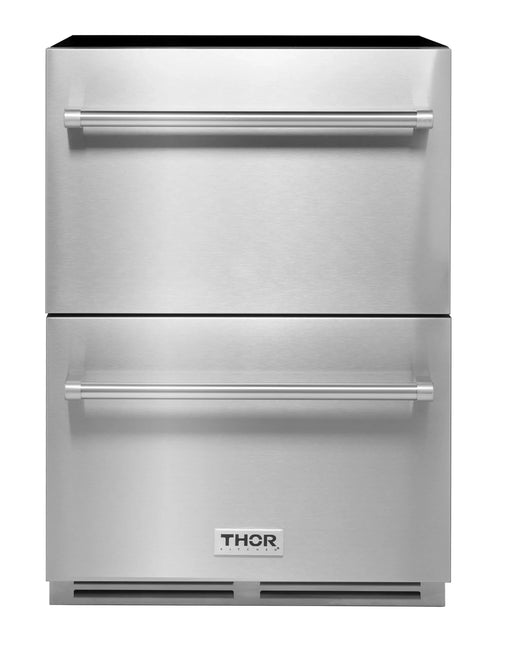 Thor Kitchen 24-Inch Indoor Outdoor Freezer Drawer in Stainless Steel (TRZ24U) Thor Kitchen