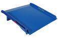 Vestil TS-15-6048 Steel Truck Dock Board 60 in. x 48 in. 15,000 lb. Capacity Blue