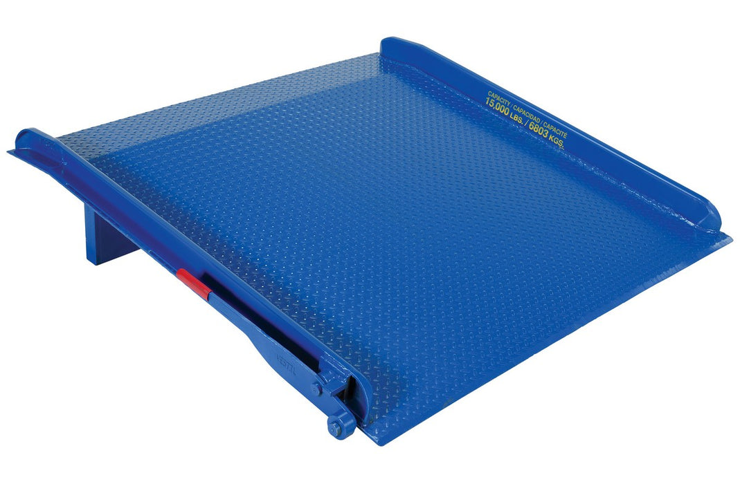 Vestil TS-15-7236 Steel Truck Dock Board 72 in. x 36 in. 15,000 lb. Capacity Blue