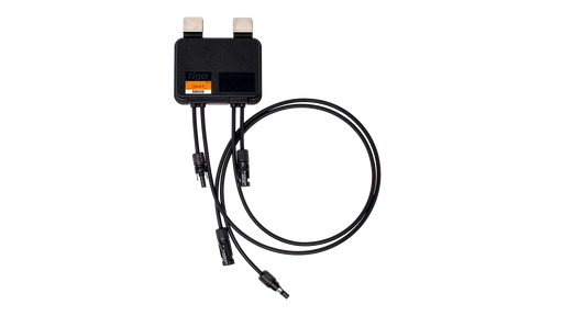 Tigo TS4-A-F rapid shutdown module with connector leads