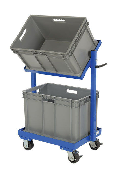 Vestil TSCT-2B steel multi-tier cart with - view 2