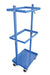 Vestil TSCT-3 steel multi-tier cart with - view 2