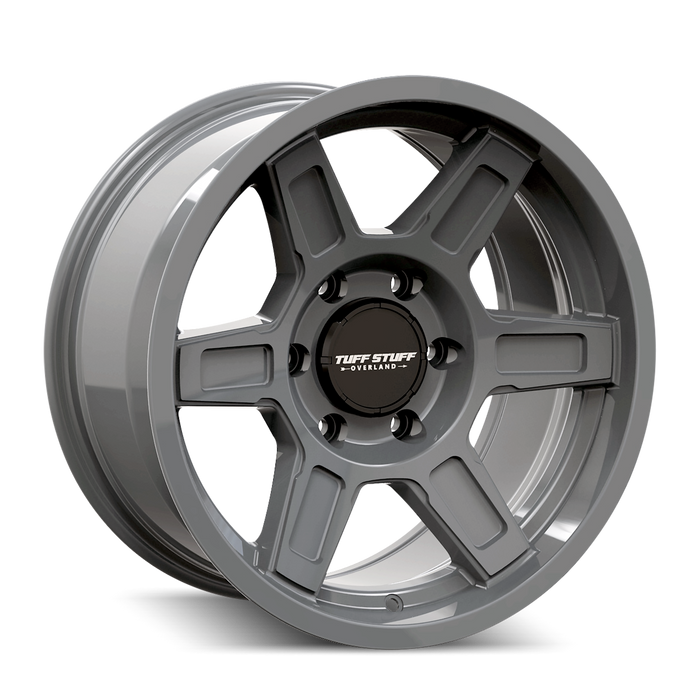 Tuff Stuff Overland TS01 ASCENT Gloss Grey Wheel 1