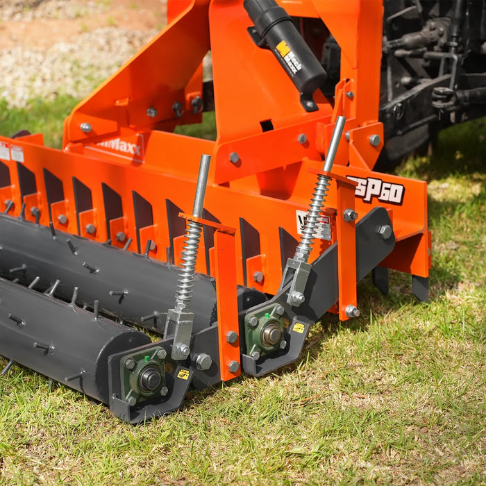 60" Heavy Duty Soil Pulverizer,  Double Spiked Roller,  21 Shanks,  Ca — lifestyle view